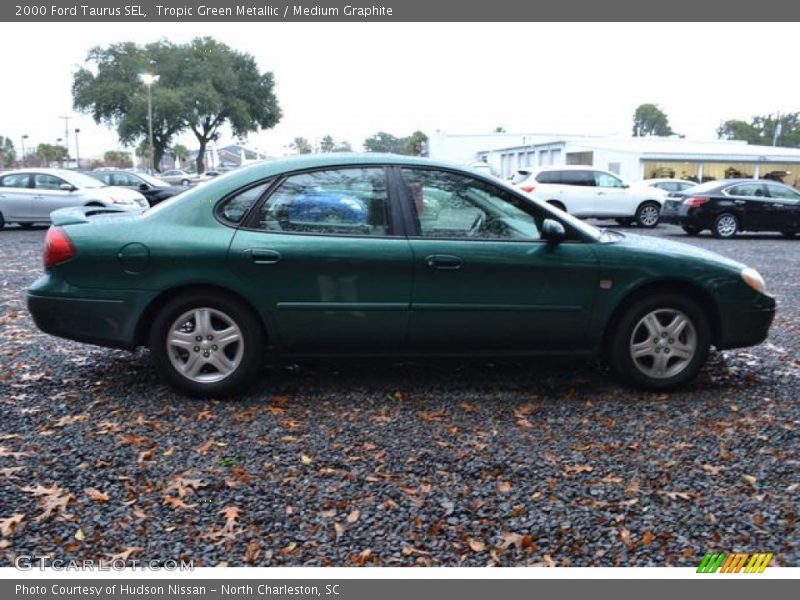 Tropic Green Metallic / Medium Graphite 2000 Ford Taurus SEL