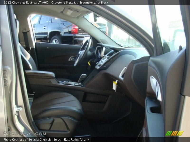 Graystone Metallic / Brownstone/Jet Black 2012 Chevrolet Equinox LT AWD