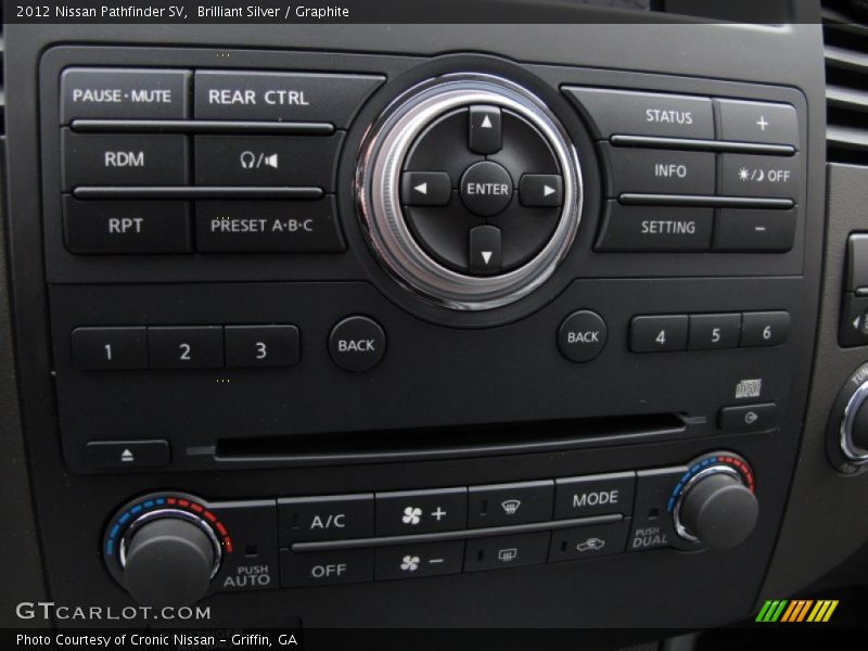 Brilliant Silver / Graphite 2012 Nissan Pathfinder SV