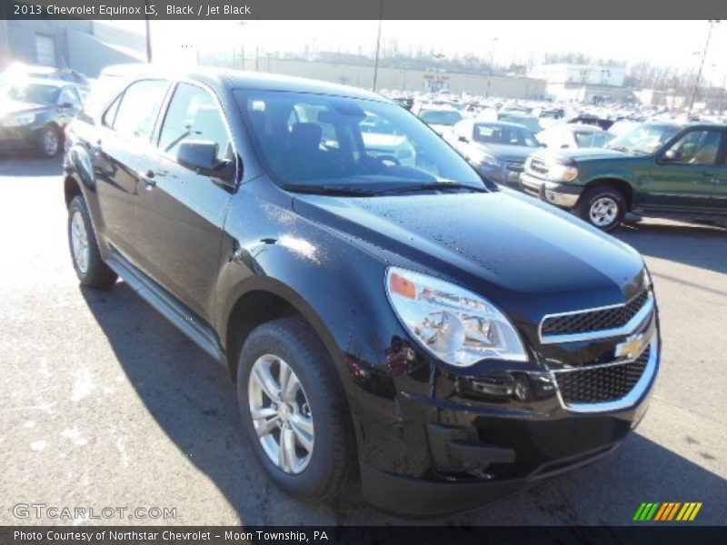 Black / Jet Black 2013 Chevrolet Equinox LS