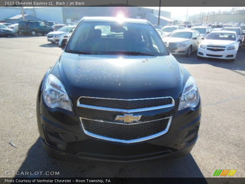 Black / Jet Black 2013 Chevrolet Equinox LS