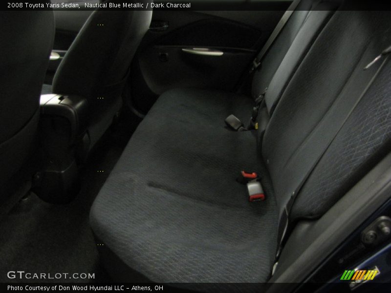 Nautical Blue Metallic / Dark Charcoal 2008 Toyota Yaris Sedan
