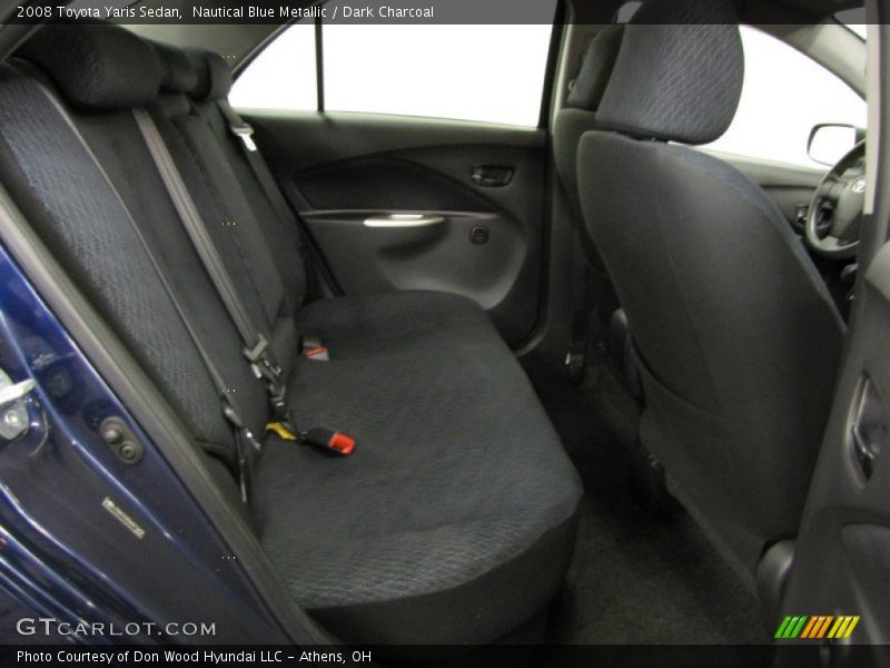 Nautical Blue Metallic / Dark Charcoal 2008 Toyota Yaris Sedan