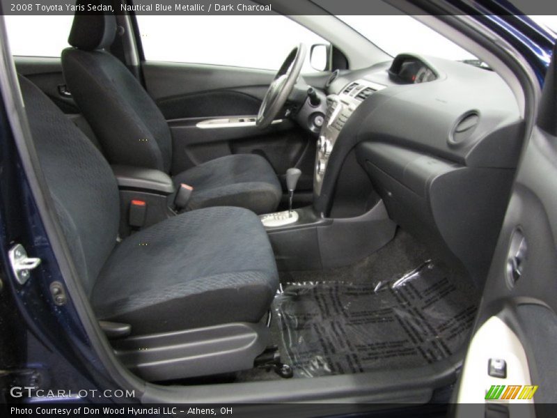 Nautical Blue Metallic / Dark Charcoal 2008 Toyota Yaris Sedan