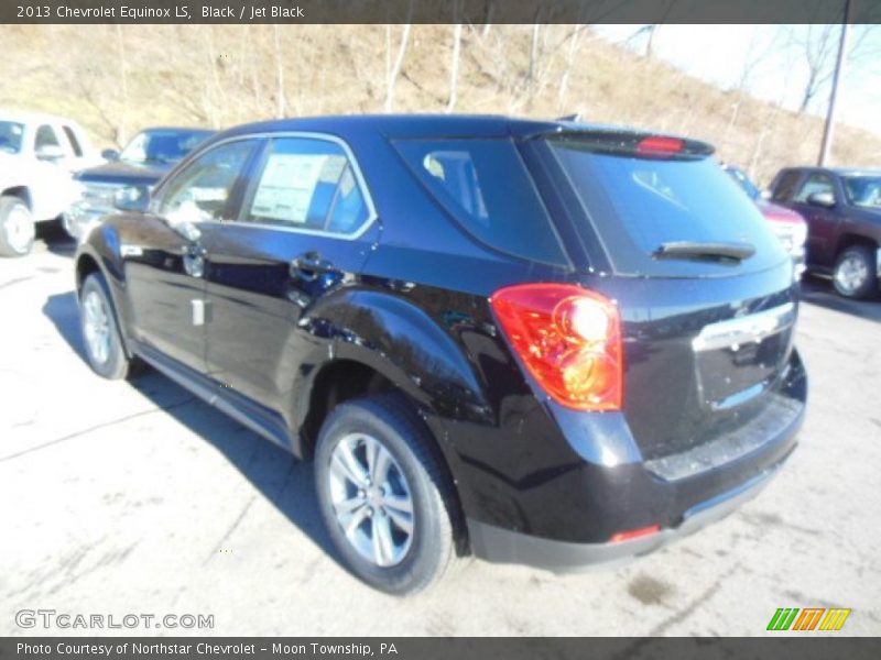 Black / Jet Black 2013 Chevrolet Equinox LS