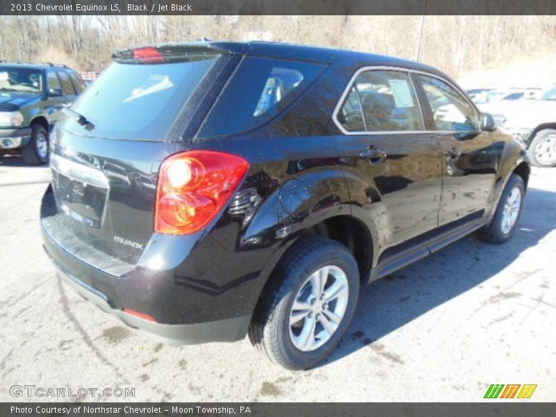 Black / Jet Black 2013 Chevrolet Equinox LS