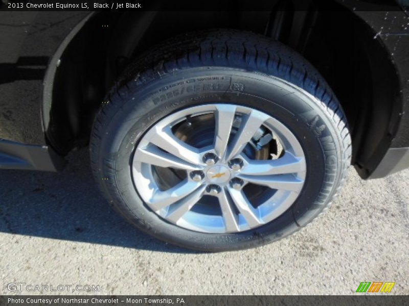 Black / Jet Black 2013 Chevrolet Equinox LS
