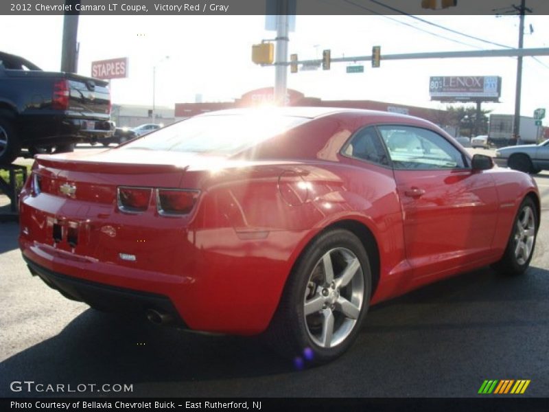 Victory Red / Gray 2012 Chevrolet Camaro LT Coupe