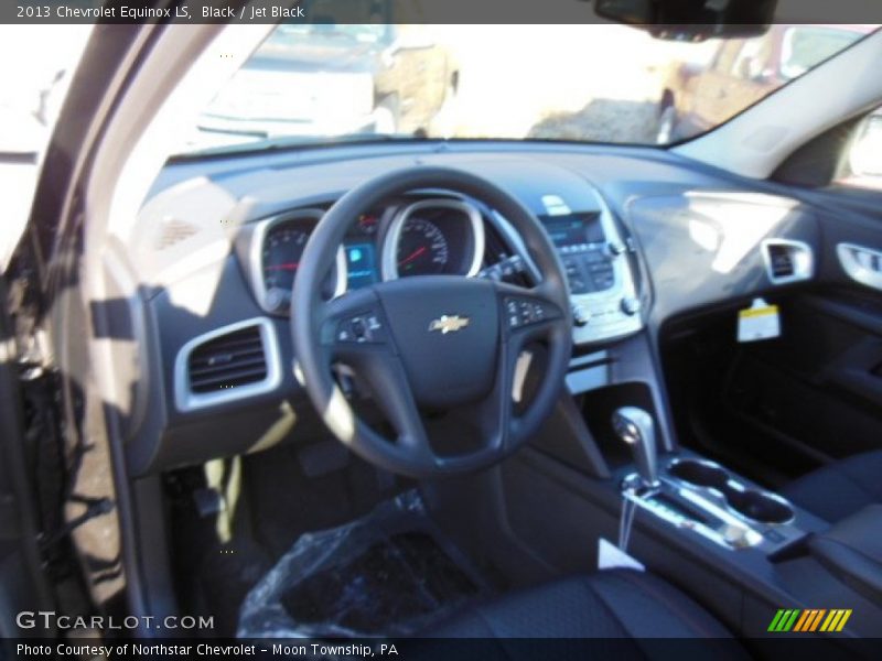 Black / Jet Black 2013 Chevrolet Equinox LS