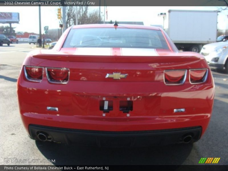 Victory Red / Gray 2012 Chevrolet Camaro LT Coupe