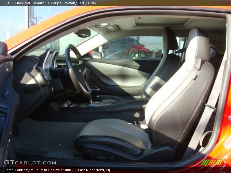 Victory Red / Gray 2012 Chevrolet Camaro LT Coupe