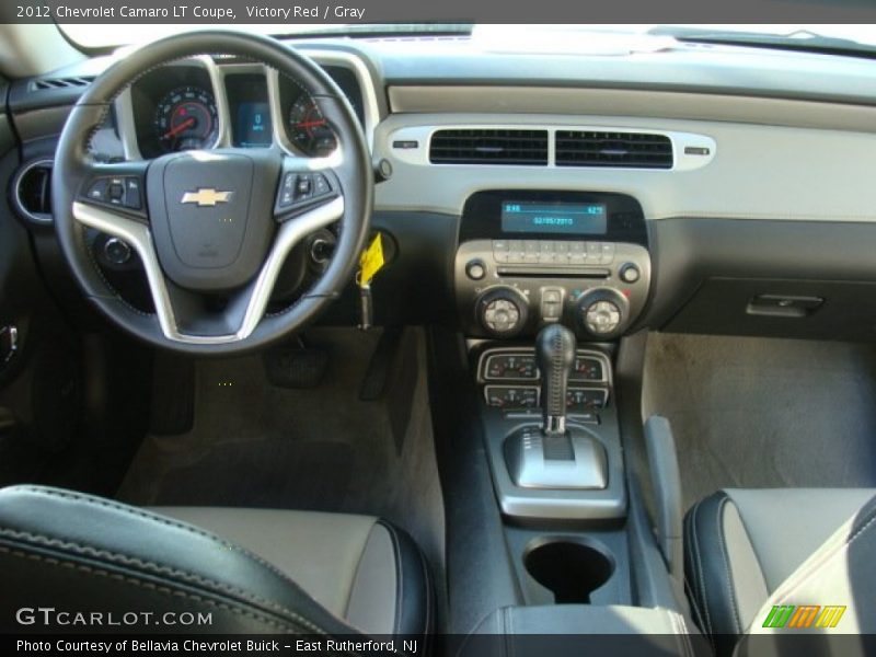 Victory Red / Gray 2012 Chevrolet Camaro LT Coupe