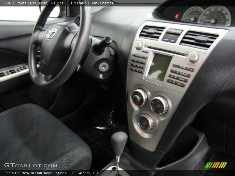 Nautical Blue Metallic / Dark Charcoal 2008 Toyota Yaris Sedan
