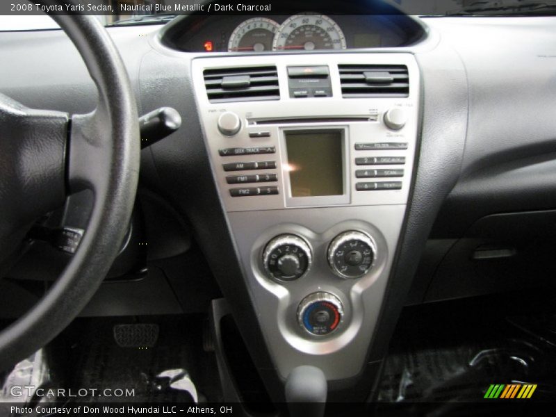 Nautical Blue Metallic / Dark Charcoal 2008 Toyota Yaris Sedan