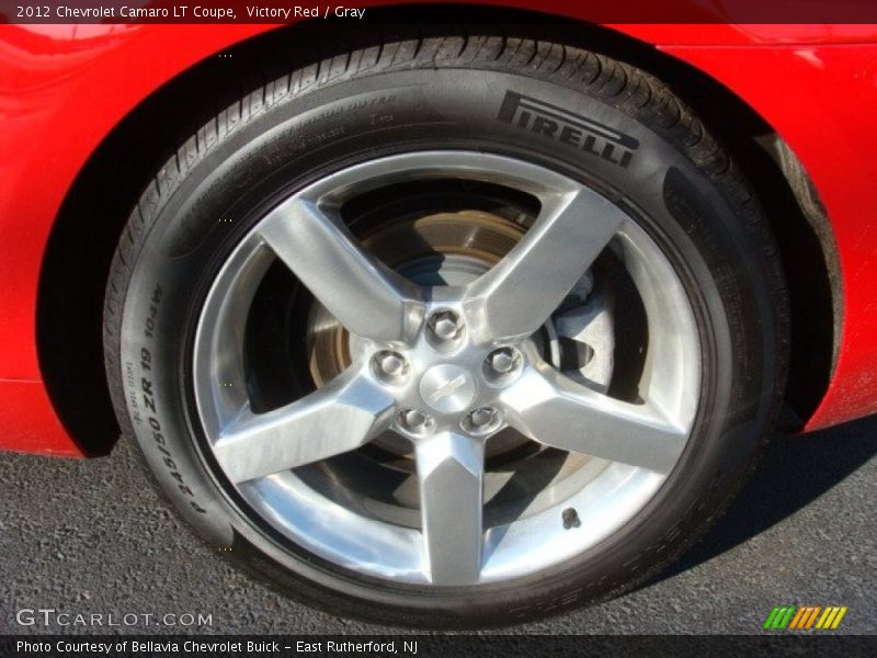 Victory Red / Gray 2012 Chevrolet Camaro LT Coupe