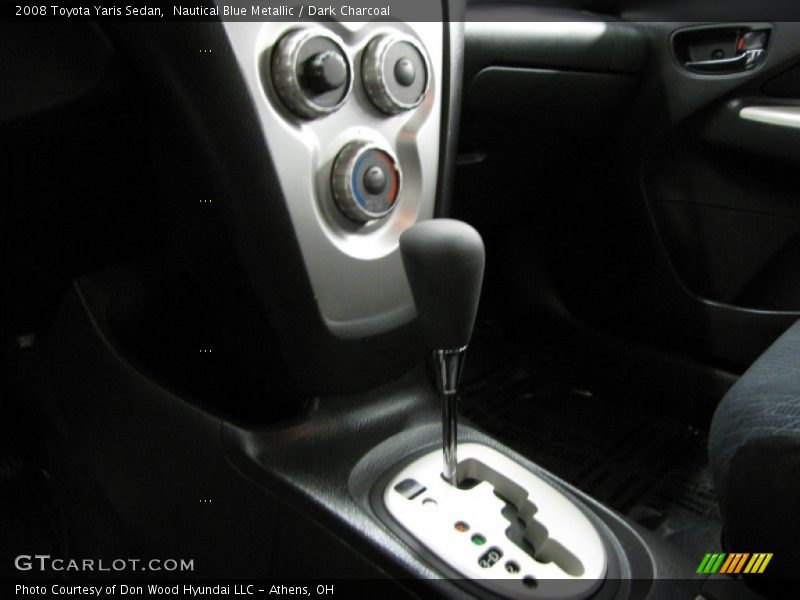 Nautical Blue Metallic / Dark Charcoal 2008 Toyota Yaris Sedan