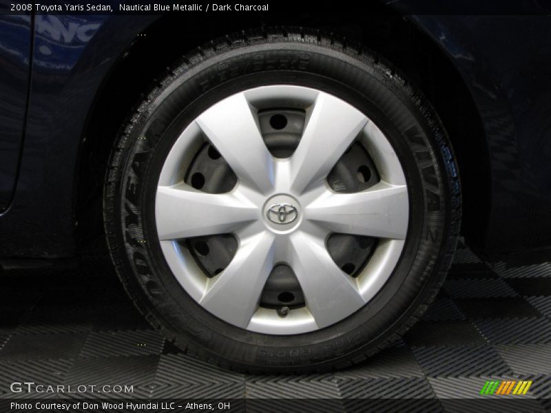 Nautical Blue Metallic / Dark Charcoal 2008 Toyota Yaris Sedan