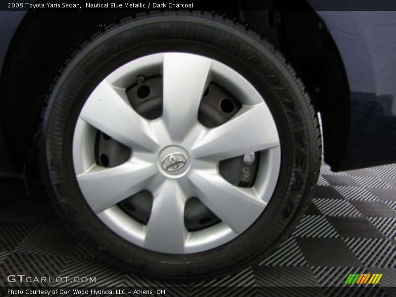 Nautical Blue Metallic / Dark Charcoal 2008 Toyota Yaris Sedan