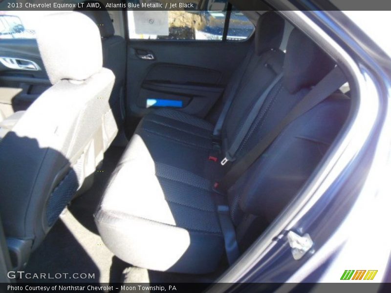 Atlantis Blue Metallic / Jet Black 2013 Chevrolet Equinox LT AWD