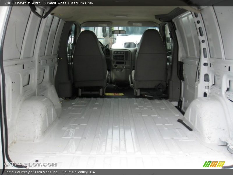 Summit White / Medium Gray 2003 Chevrolet Astro