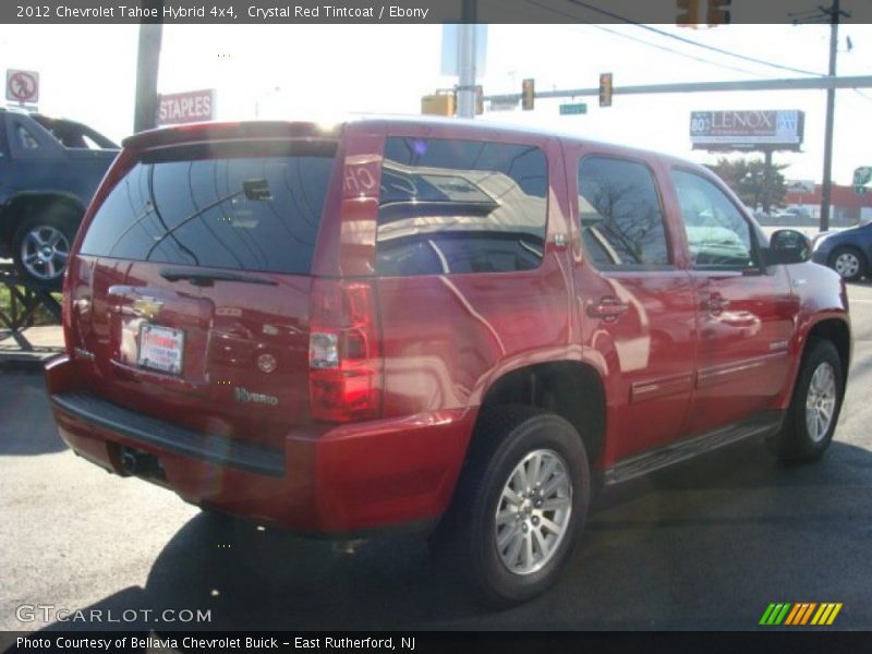 Crystal Red Tintcoat / Ebony 2012 Chevrolet Tahoe Hybrid 4x4