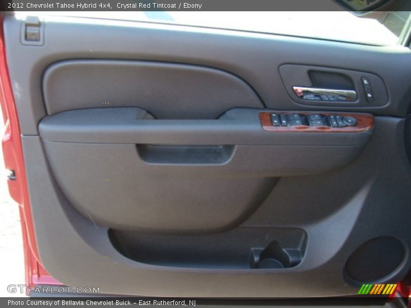 Crystal Red Tintcoat / Ebony 2012 Chevrolet Tahoe Hybrid 4x4