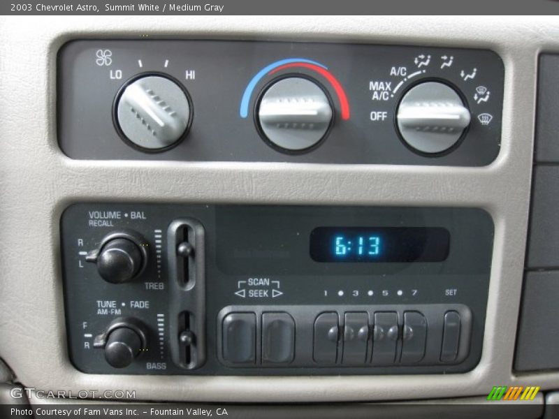 Summit White / Medium Gray 2003 Chevrolet Astro
