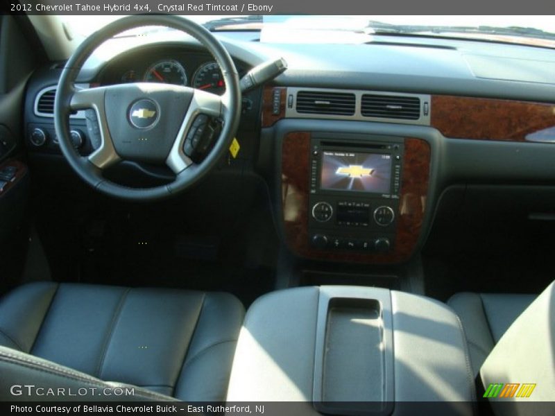 Crystal Red Tintcoat / Ebony 2012 Chevrolet Tahoe Hybrid 4x4
