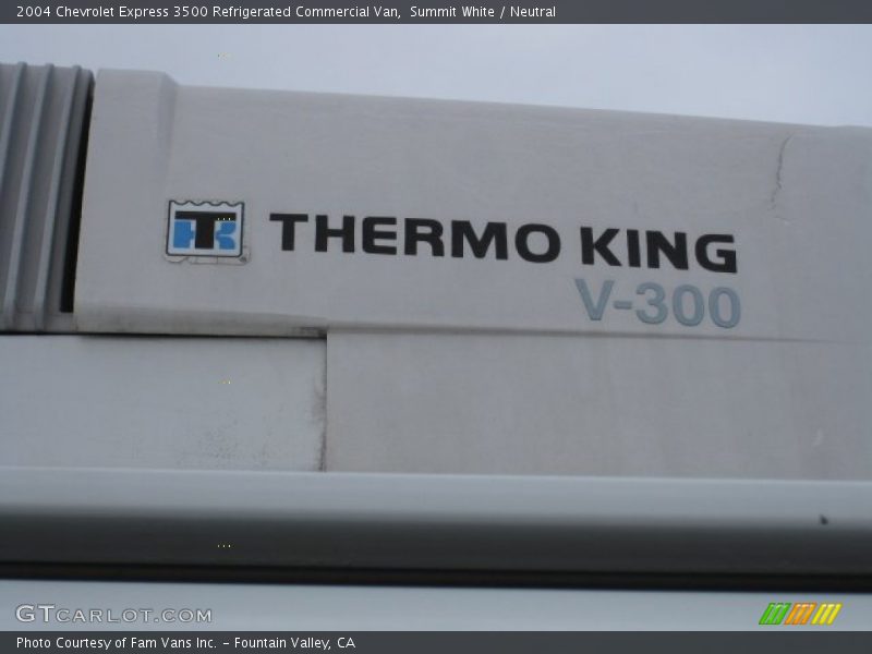  2004 Express 3500 Refrigerated Commercial Van Logo