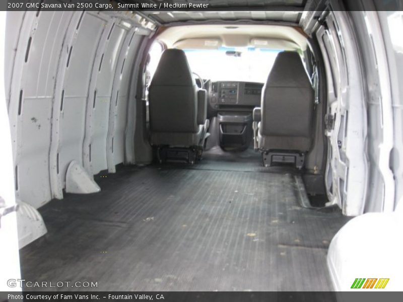 Summit White / Medium Pewter 2007 GMC Savana Van 2500 Cargo
