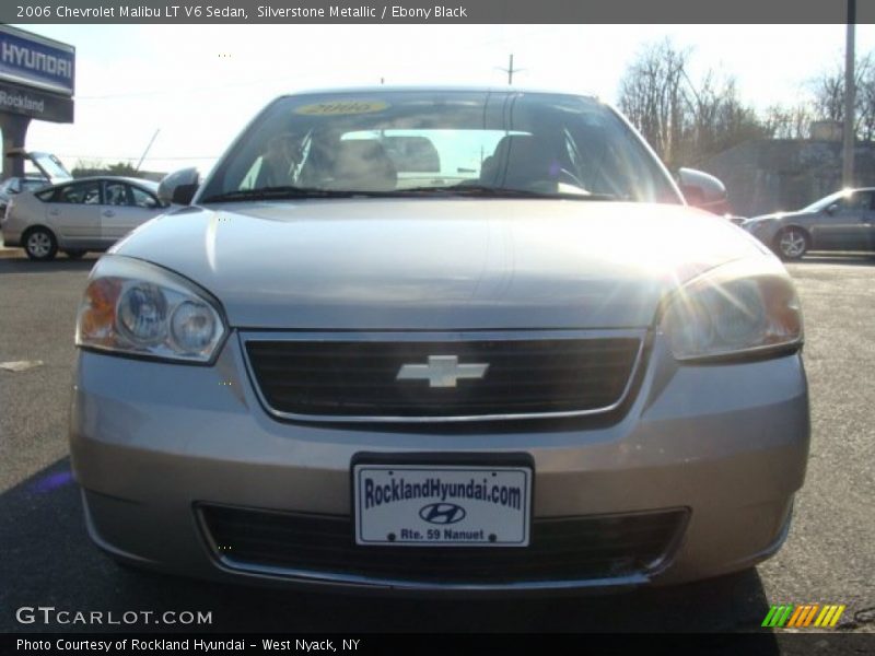 Silverstone Metallic / Ebony Black 2006 Chevrolet Malibu LT V6 Sedan