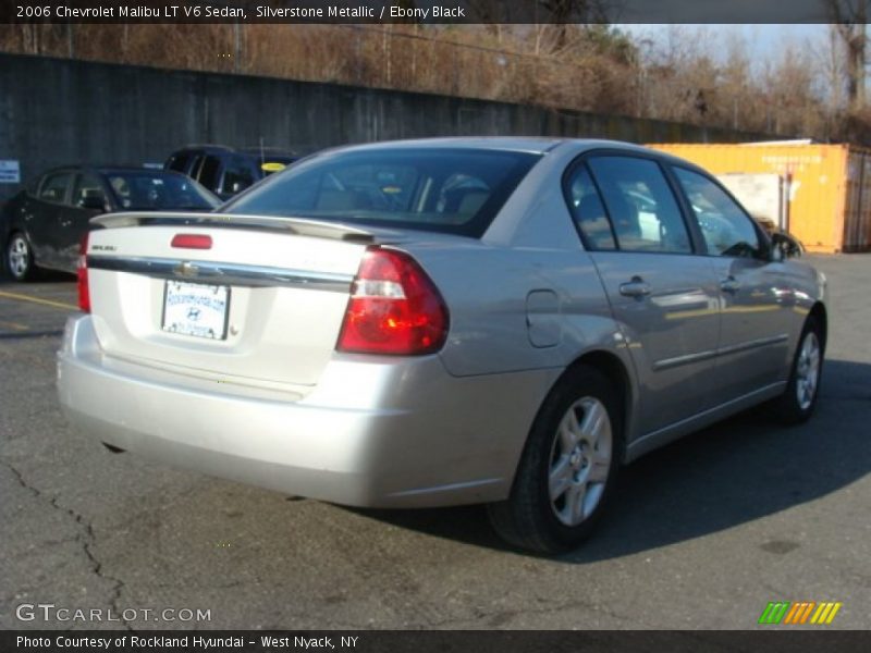 Silverstone Metallic / Ebony Black 2006 Chevrolet Malibu LT V6 Sedan