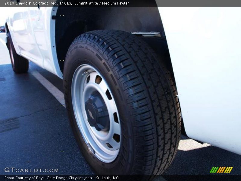 Summit White / Medium Pewter 2010 Chevrolet Colorado Regular Cab