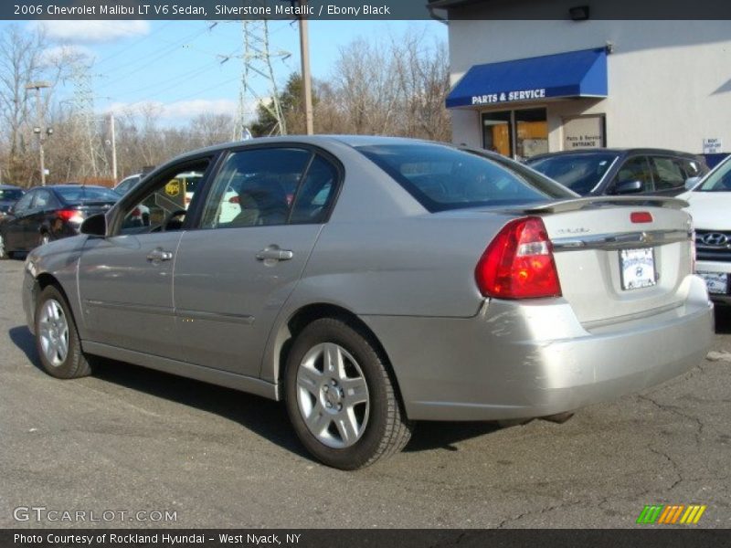 Silverstone Metallic / Ebony Black 2006 Chevrolet Malibu LT V6 Sedan