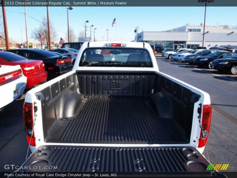 Summit White / Medium Pewter 2010 Chevrolet Colorado Regular Cab