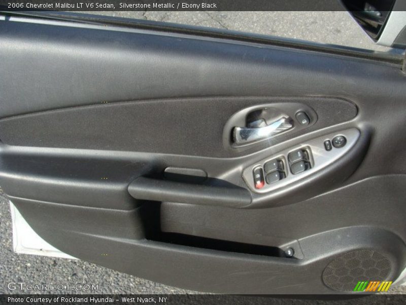 Silverstone Metallic / Ebony Black 2006 Chevrolet Malibu LT V6 Sedan