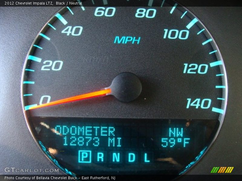 Black / Neutral 2012 Chevrolet Impala LTZ