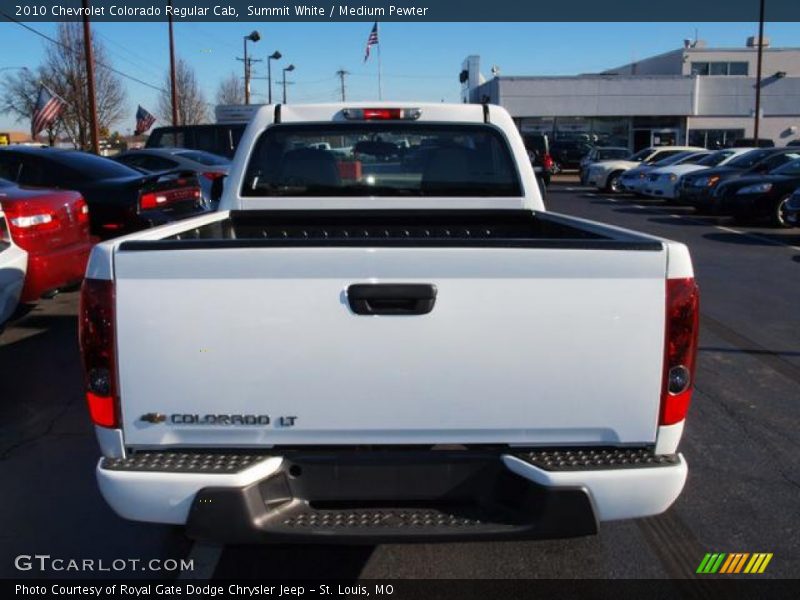 Summit White / Medium Pewter 2010 Chevrolet Colorado Regular Cab