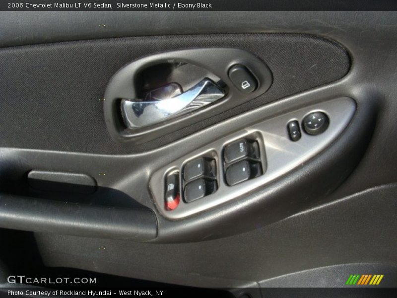 Silverstone Metallic / Ebony Black 2006 Chevrolet Malibu LT V6 Sedan
