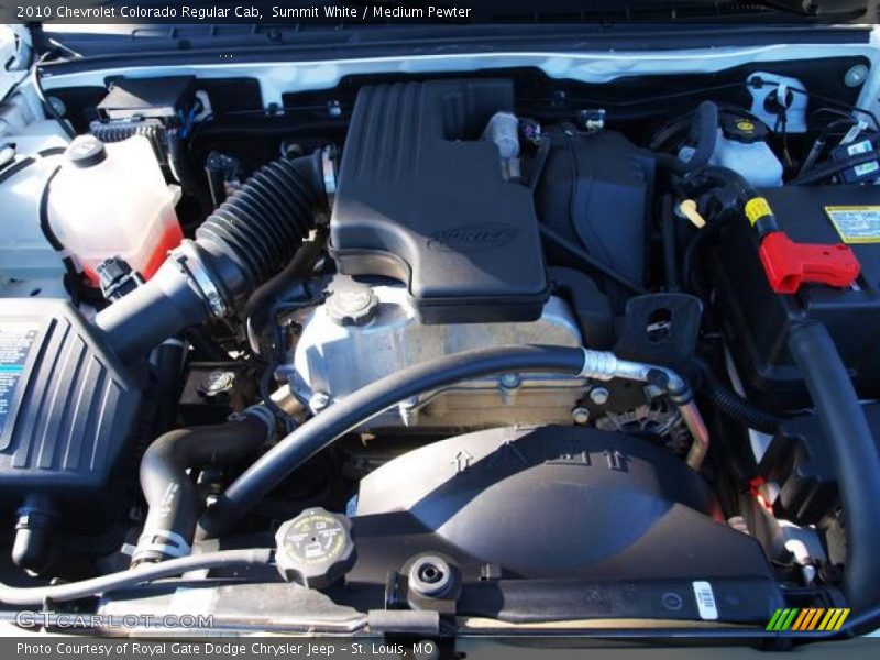Summit White / Medium Pewter 2010 Chevrolet Colorado Regular Cab