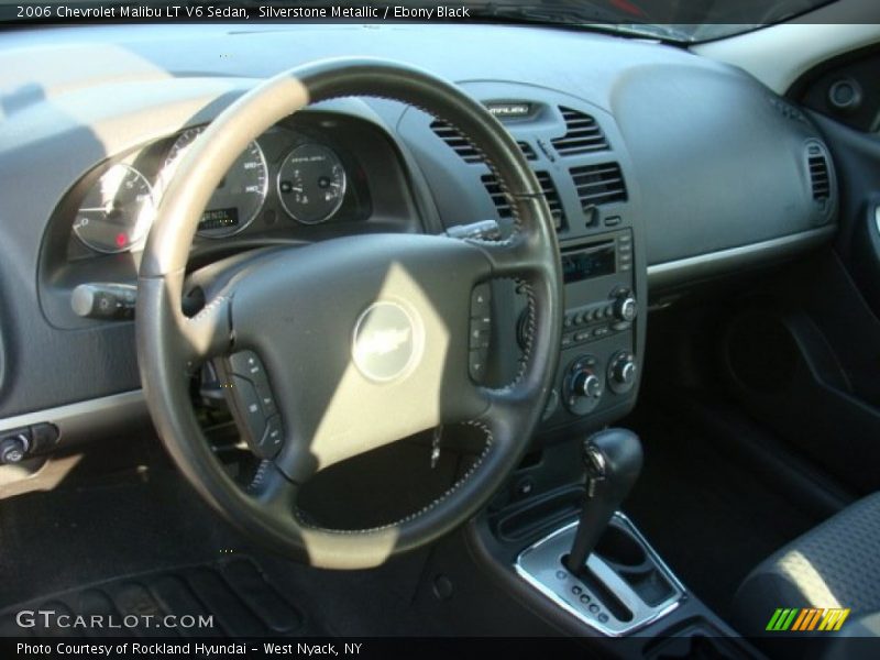 Silverstone Metallic / Ebony Black 2006 Chevrolet Malibu LT V6 Sedan