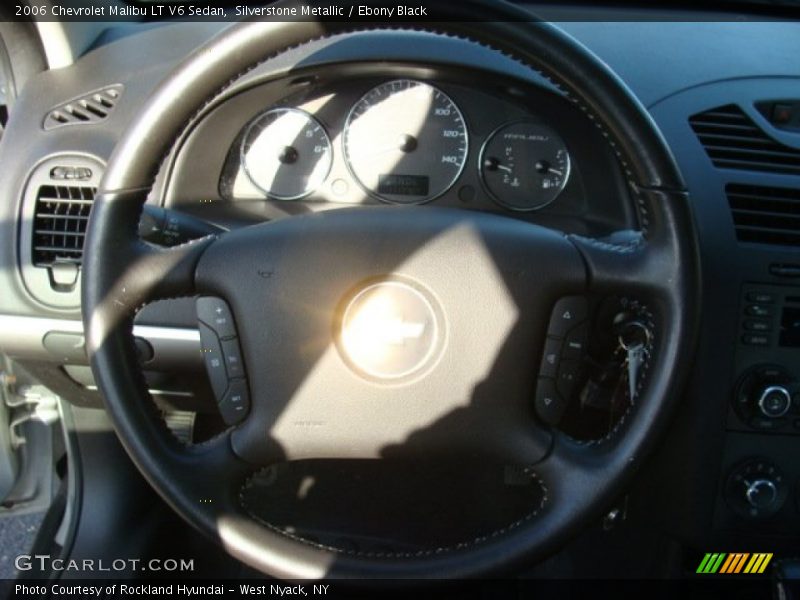 Silverstone Metallic / Ebony Black 2006 Chevrolet Malibu LT V6 Sedan