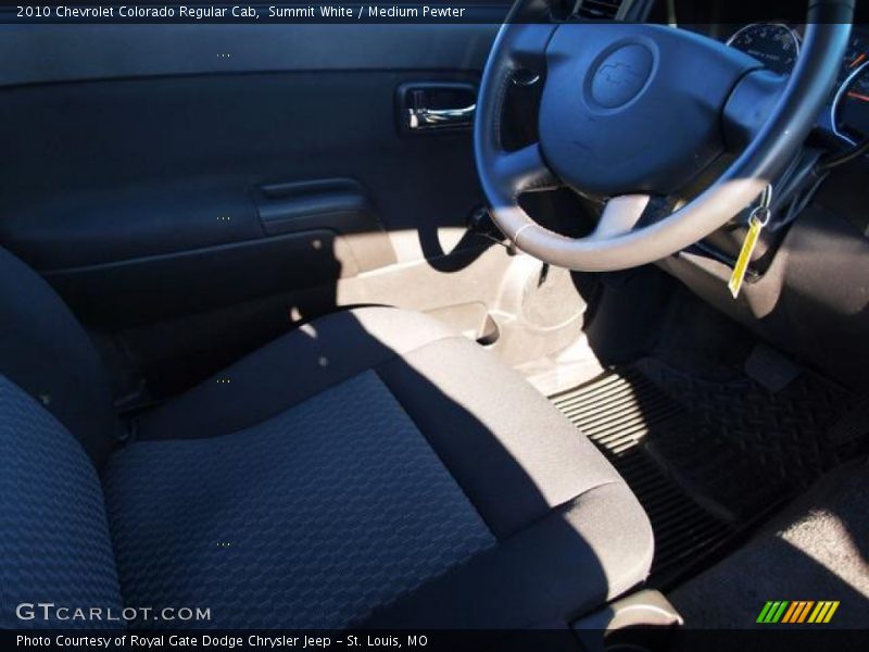Summit White / Medium Pewter 2010 Chevrolet Colorado Regular Cab