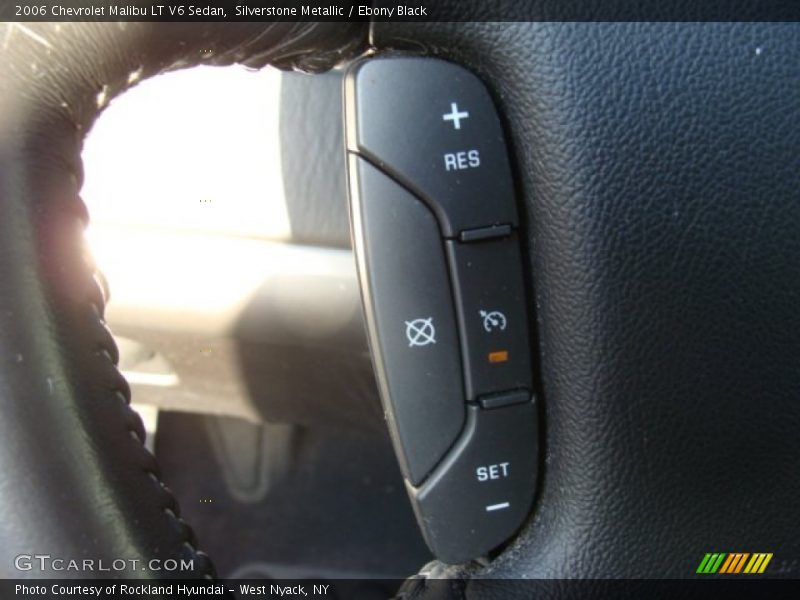 Silverstone Metallic / Ebony Black 2006 Chevrolet Malibu LT V6 Sedan