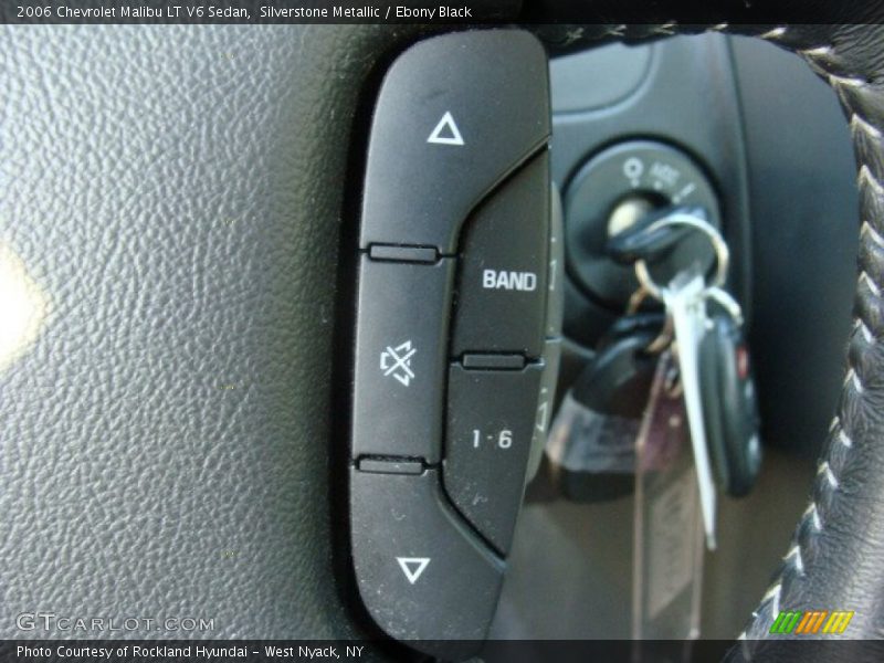 Silverstone Metallic / Ebony Black 2006 Chevrolet Malibu LT V6 Sedan