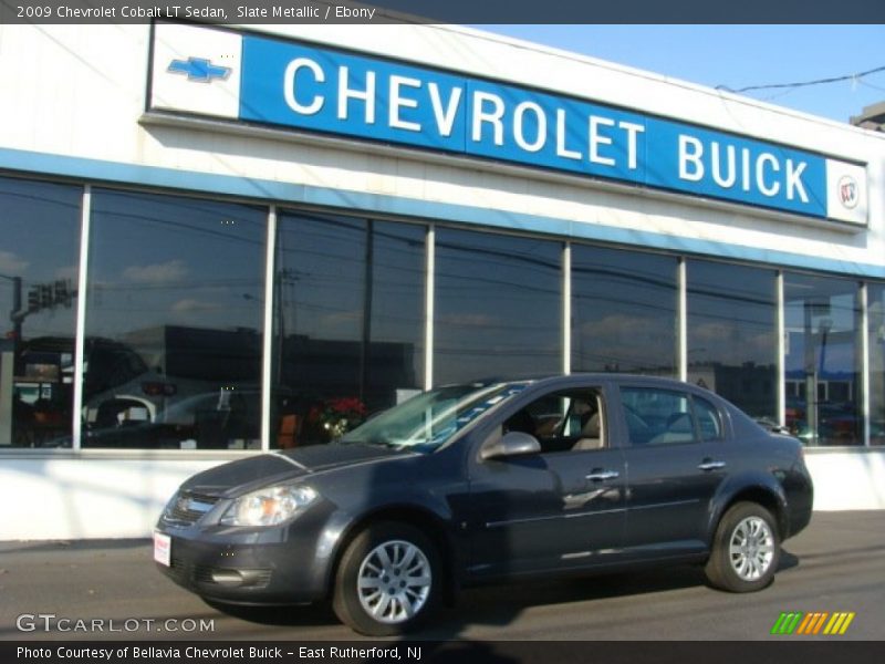 Slate Metallic / Ebony 2009 Chevrolet Cobalt LT Sedan
