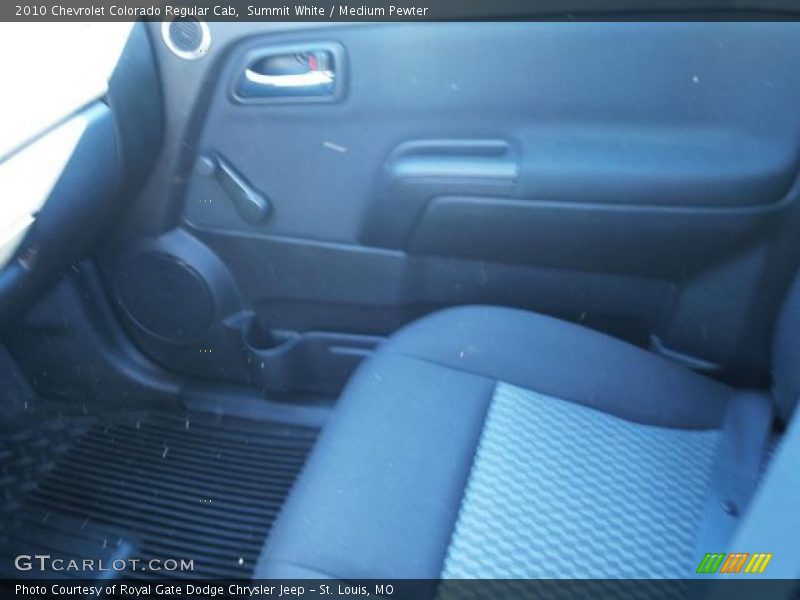 Summit White / Medium Pewter 2010 Chevrolet Colorado Regular Cab