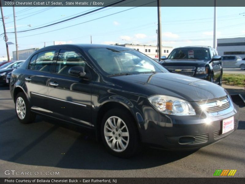 Slate Metallic / Ebony 2009 Chevrolet Cobalt LT Sedan