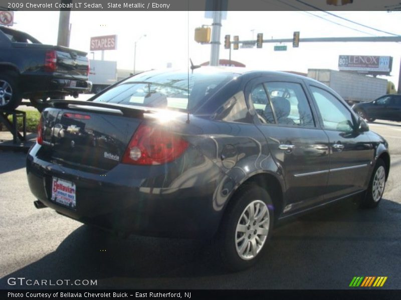 Slate Metallic / Ebony 2009 Chevrolet Cobalt LT Sedan