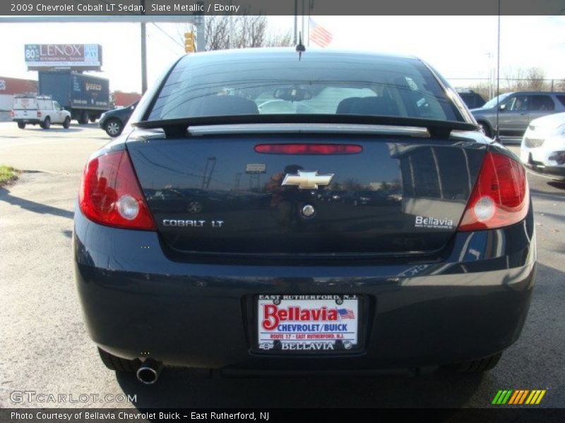 Slate Metallic / Ebony 2009 Chevrolet Cobalt LT Sedan